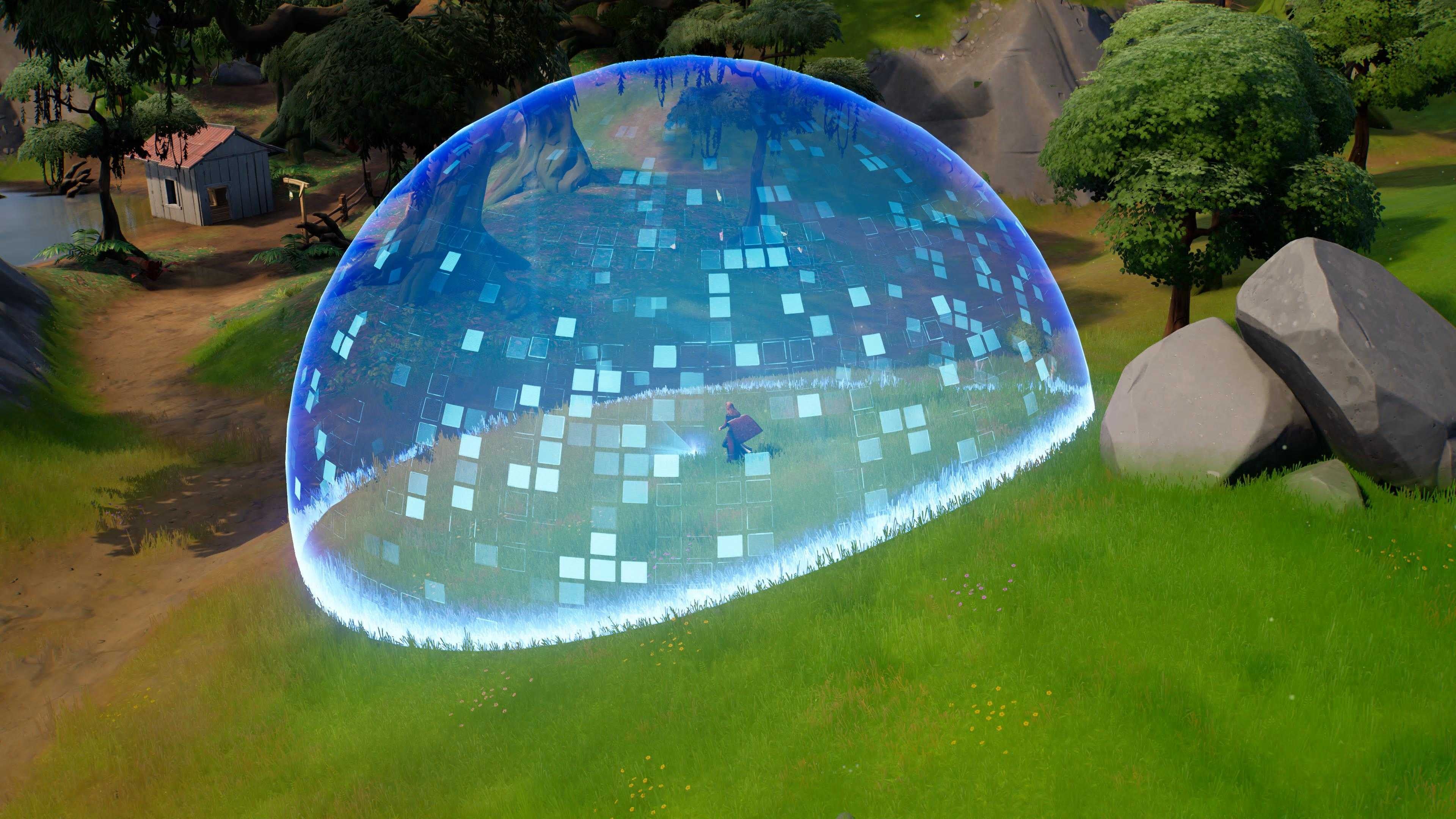 Fortnite Shield Bubble locations and how to use them